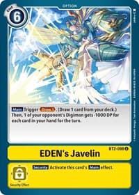 EDEN's Javelin - Release Special Booster 1.5 - Digimon Card Game card