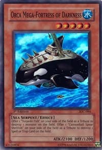 Orca Mega-Fortress of Darkness - Invasion of Chaos - YuGiOh card