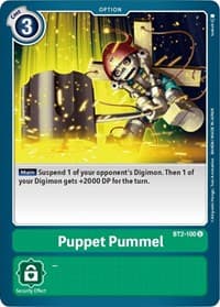 Puppet Pummel - Release Special Booster 1.5 - Digimon Card Game card