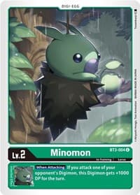 Minomon - Release Special Booster 1.5 - Digimon Card Game card
