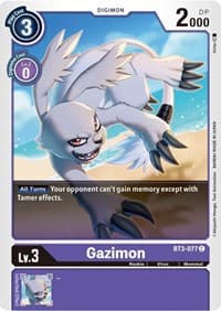 Gazimon - Release Special Booster 1.5 - Digimon Card Game card