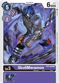 SkullMeramon - Release Special Booster 1.5 - Digimon Card Game card
