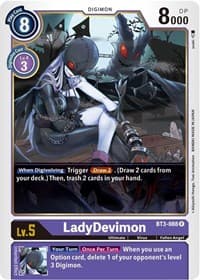 LadyDevimon - Release Special Booster 1.5 - Digimon Card Game card