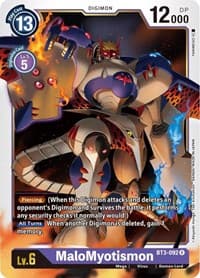 MaloMyotismon - Release Special Booster 1.5 - Digimon Card Game card