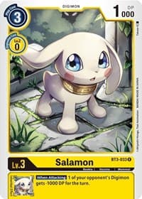 Salamon - BT3-033 - Release Special Booster 1.5 - Digimon Card Game card