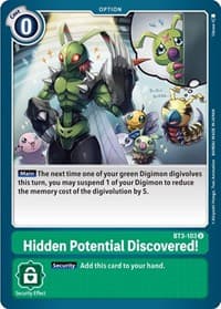 Hidden Potential Discovered! - Release Special Booster 1.5 - Digimon Card Game card