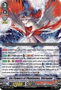 Six Flowers of Phantasms, Shirayuki - V-SS07: Clan Selection Plus Vol.1 - Cardfight Vanguard card