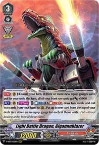 Light Battle Dragon, Gigannoblazer - V-SS07: Clan Selection Plus Vol.1 - Cardfight Vanguard card