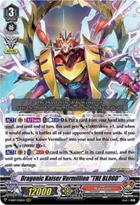 Dragonic Kaiser Vermillion "THE BLOOD" - V-SS07: Clan Selection Plus Vol.1 - Cardfight Vanguard card