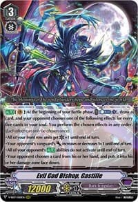 Evil God Bishop, Gastille - V-SS07: Clan Selection Plus Vol.1 - Cardfight Vanguard card