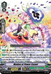 Maiden of Flower Carpet - V-SS07: Clan Selection Plus Vol.1 - Cardfight Vanguard card