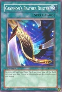 Gryphon's Feather Duster - Invasion of Chaos - YuGiOh card