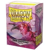 Dragon Shield Matte Sleeves - Pink Diamond (100-Pack) - Dragon Shield Card Sleeves - Card Sleeves card