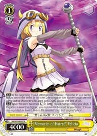 "Memories of Hatred" Felicia - Magia Record: Puella Magi Madoka Magica [Side Story] (Mobile) - Weiss Schwarz card