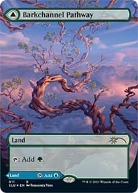Barkchannel Pathway (Borderless) - Secret Lair Series - Magic: The Gathering card