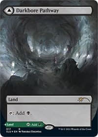 Darkbore Pathway (Borderless) - Secret Lair Series - Magic: The Gathering card