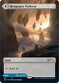 Hengegate Pathway (Borderless) - Secret Lair Series - Magic: The Gathering card