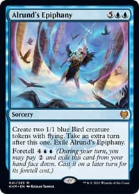 Alrund's Epiphany - Promo Pack: Kaldheim - Magic: The Gathering card