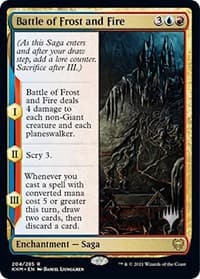 Battle of Frost and Fire - Promo Pack: Kaldheim - Magic: The Gathering card
