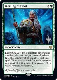Blessing of Frost - Promo Pack: Kaldheim - Magic: The Gathering card