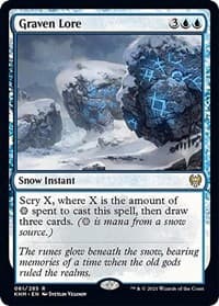 Graven Lore - Promo Pack: Kaldheim - Magic: The Gathering card