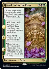 Harald Unites the Elves - Promo Pack: Kaldheim - Magic: The Gathering card