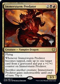 Immersturm Predator - Promo Pack: Kaldheim - Magic: The Gathering card