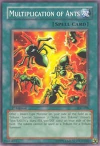 Multiplication of Ants - Invasion of Chaos - YuGiOh card