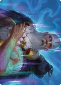 Alrund, God of the Cosmos Art Card - Art Series: Kaldheim - Magic: The Gathering card