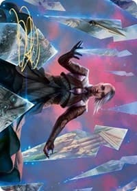 Behold the Multiverse Art Card (Gold-Stamped Signature) - Art Series: Kaldheim - Magic: The Gathering card