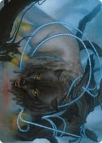 Bind the Monster Art Card - Art Series: Kaldheim - Magic: The Gathering card