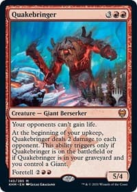 Quakebringer - Promo Pack: Kaldheim - Magic: The Gathering card