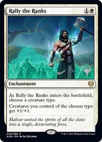 Rally the Ranks - Promo Pack: Kaldheim - Magic: The Gathering card