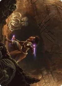 Dogged Pursuit Art Card - Art Series: Kaldheim - Magic: The Gathering card