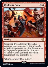 Reckless Crew - Promo Pack: Kaldheim - Magic: The Gathering card