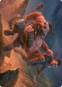 Dwarven Reinforcements Art Card - Art Series: Kaldheim - Magic: The Gathering card