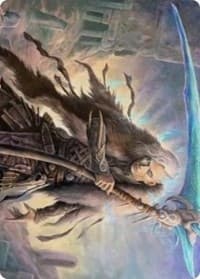 Egon, God of Death Art Card - Art Series: Kaldheim - Magic: The Gathering card