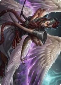 Firja, Judge of Valor Art Card - Art Series: Kaldheim - Magic: The Gathering card
