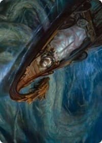 Funeral Longboat Art Card - Art Series: Kaldheim - Magic: The Gathering card