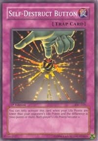 Self-Destruct Button - Invasion of Chaos - YuGiOh card