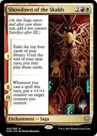 Showdown of the Skalds - Promo Pack: Kaldheim - Magic: The Gathering card