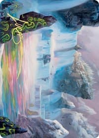 Glittering Frost Art Card (Gold-Stamped Signature) - Art Series: Kaldheim - Magic: The Gathering card