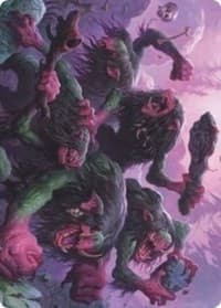 Hagi Mob Art Card - Art Series: Kaldheim - Magic: The Gathering card