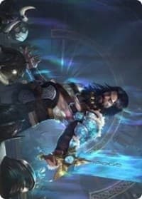 Halvar, God of Battle Art Card - Art Series: Kaldheim - Magic: The Gathering card