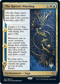 The Raven's Warning - Promo Pack: Kaldheim - Magic: The Gathering card