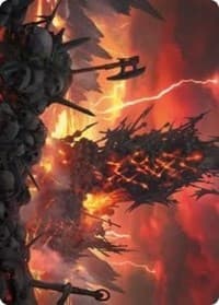 Immersturm Skullcairn Art Card - Art Series: Kaldheim - Magic: The Gathering card