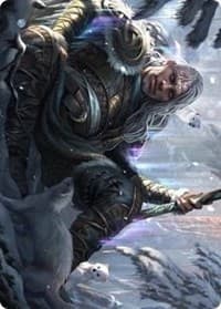 Jorn, God of Winter Art Card - Art Series: Kaldheim - Magic: The Gathering card