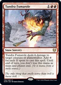 Tundra Fumarole - Promo Pack: Kaldheim - Magic: The Gathering card