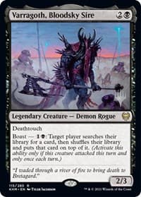 Varragoth, Bloodsky Sire - Promo Pack: Kaldheim - Magic: The Gathering card