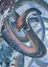 Koma, Cosmos Serpent Art Card (60/81) - Art Series: Kaldheim - Magic: The Gathering card
